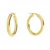 Hoop Earrings, 4cm, Earring Findings, KL-430 4x30 mm