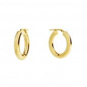 Hoop Earrings, 3cm, Earring Findings, KL-420 4x20 mm
