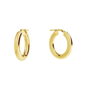 Hoop Earrings, 3cm, Earring Findings, KL-420 4x20 mm Hoop Earrings, 3cm, Earring Findings, KL-420 4x20 mm