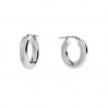 Hoop Earrings, 2,5cm, Earring Findings, KL-415 4x15 mm
