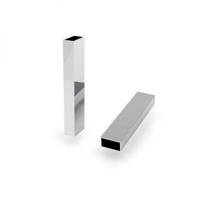 Suorakulmainen hopeaputki-riipus, koruosat, RURK-003 6,1x25 mm Suorakulmainen hopeaputki-riipus, koruosat, RURK-003 6,1x25 mm