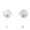 Dandelion Earrings, Jewelry Findings, Earring Findings, KLS LKM-2989 - 0,50 8x8 mm (L+P) 