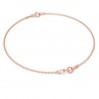 Rannekorupohja, hopeaketjut, (10 cm)  BRACELET 32 (A 030) 10 cm