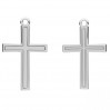 Kreuz-Anhänger, Silberschmuck, Schmuckteile, Kruzifix, CON-1 ODL-01359 16,1x26,4 mm