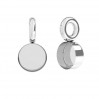 Anhänger, Giessharzschmuck, Silberschmuck, Schmuckteile, CON 1 FMG-R - 1,80 4 mm