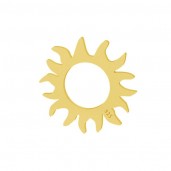 Aurinko-riipus, hopeakorut, koruosat, LKM-2091 - 0,50