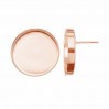 Ohrstecker, Giessharzschmuck, Ohringteile, KLSG FMG-R 20 mm EARRING