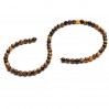 ROUND Beads, Tiger's Eye, 6 MM, Halbedelstein