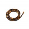 ROUND Beads, Tiger's Eye 3 MM, Halbedelstein