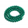 ROUND Beads, Green Onyx  6 MM, puolijalokivi