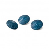 Round crystal 10mm, RIVOLI 10 MM MIDNIGHT BLUE, GAVBARI 