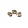 Round Crystal 6mm, RIVOLI 6 MM IRIDESCENT GOLD, GAVBARI 