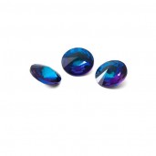 Round Crystal 8mm, RIVOLI 8 MM SHIMMER BLUE, GAVBARI 