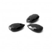 Pear Black Onyx 16 MM, semi-precious stone