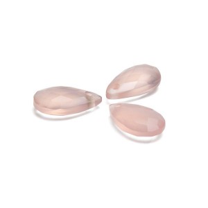 Pear Rose Onyx 16 MM, semi-precious stone