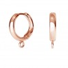 Hoop Earrings, Earring Findings, ODL-00732 BZO 1