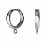Hoop Earrings, Earring Findings, ODL-00732 BZO 1