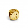 Aakkoset, A, hopeahelmet, koruosat, CUBE 4,8X4,8 MM