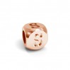 Aakkoset, A, hopeahelmet, koruosat, CUBE 4,8X4,8 MM