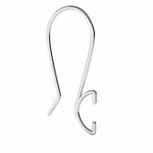 Ear Wire, Jewelry Findings, Earrings, BO 70 0,8x16x21,5 mm