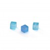 Cube Blue Onyx 6 MM GAVBARI, semi-precious stone