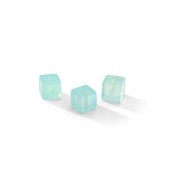 Cube Aquamarine Onyx 6 MM GAVBARI, semi-precious stone