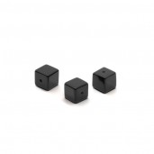 Cube Black Onyx 6 MM GAVBARI, Halbedelstein