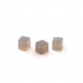 Cube Light Grey Onyx Labradorite 6 MM GAVBARI, Halbedelstein