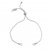 Bracelet Base, Silver Chains,  CORD 1,2 BRACELET 35 6,5 CM