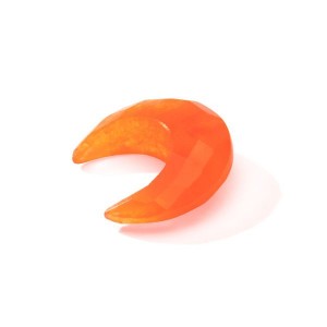 Moon Orange Jade, 20 MM, semi-precious stone