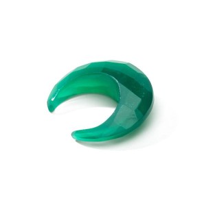 Moon Dark Green Jade 20 MM, puolijalokivi