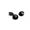 ROSE CUT / RIVOLI Onyx Black 10 MM GAVBARI, puolijalokivi