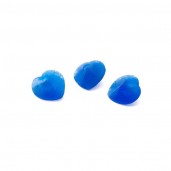 HEART Blue Jade 10 MM GAVBARI, semi-precious stone