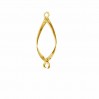 Ohrringteile, Silberschmuck, Ohrringe,  EARRING 023 10,5X28,5 MM
