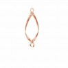 Ohrringteile, Silberschmuck, Ohrringe,  EARRING 023 10,5X28,5 MM