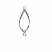 Earring Findings, Jewelry Findings, Earrings, EARRING 023 10,5X28,5 MM