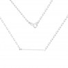 Halskette Basis, Silberkette, Silberschmuck, AD 70 CHAIN 58 44 cm