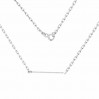 Kaulakorupohja, hopeakorut, hopeaketju, AD 70 CHAIN 58 44 cm
