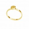 Sormuspohja, 6mm, hartsikorut, koruosat, RING FMG-R - 1,80 6 MM