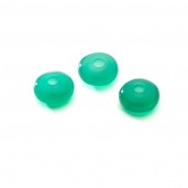 DONUT Green Onyx 2,9x10 mm, semi-precious stone