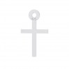 Cross Pendant, Silver Jewelry, LKM-3094 - 0,80 7x12 mm 