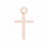 Cross Pendant, Silver Jewelry, LKM-3094 - 0,80 7x12 mm 