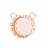 Pendant Base, Resin, Pendant Findings, CON 2 ODL-00681 12,2X14 MM