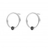 Ear Posts with Crystals, Earrings, Jewelry Findings, Earring Findings, ODL-00703 KLS 13,5 MM VER.3