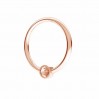 Anhänger ohne Kristall, Silberschmuck, ODL-00703 13,5 mm