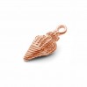 Seashell Pendant, Silver Jewelry, ODL-00770 7,7x17,7 mm