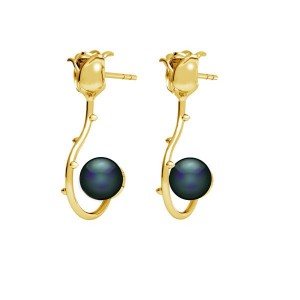 Earrings with Pearl, Earring Findings, KLS ODL-00192 15,5x24 mm Earrings with Pearl, Earring Findings, KLS ODL-00192 15,5x24 mm