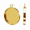 Pendant Base, Resin, Pendant Findings, CON1 FMG-R 2,7x18 mm