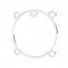 Anhänger Basis, Silberschmuck, Schmuckteile, EL 48 25x25 mm