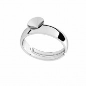 Ring Base, 6mm, Chaton MAXIMA SS 29, Jewelry Findings, U-RING OKSV 6 mm (Chaton MAXIMA SS 29)